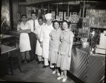 "Embassy Room Restaurant and Employees Oct. 24, '60"