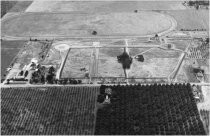 Aerial Photograph Santa Clara County Fairgrounds Racetracks