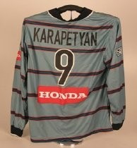 #9 Harut Karapetyan San Jose Clash jersey