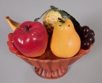 Fruit bowl salt & pepper shakers