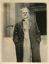 Henry Meade Bland in overcoat