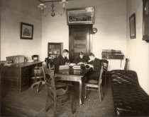 Students Studying in San Jose High School Office