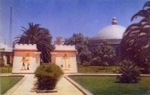 Entrance to Rosicrucian Park in San Jose