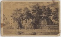 Lithograph of St. Mary's Hall