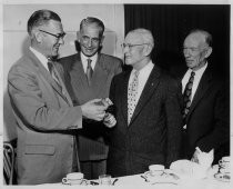 Anthony Bauer, Phil Caserta, Billy Brewer, circa 1957