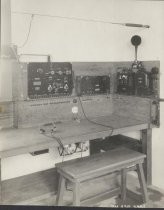 Radio Station receiving equipment, ca 1917