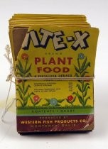 VITE-X Brand Plant Food product label