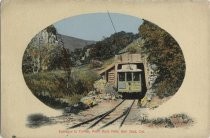 Entrance to tunnel, Alum Rock Park, San Jose, Cal