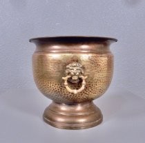 Brass planter