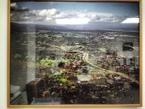 Aerial view of Los Altos and Stanford area