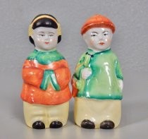 Chinese figures salt & pepper shakers