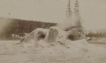 "The Grotto Geyser Cone" (Yellowstone National Park)