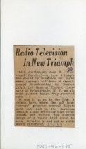 Radio Television In New Triumph