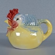 Chicken shaped cream pitcher