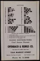 Telegraphy, wireless, on ships: Ships and the Sea, Winter 1959; International "Q" Signals