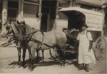 Laclergue Brothers abatoir horse & wagon