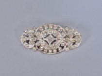 Rhinestone brooch