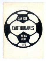 San Jose Earthquakes Media Guide 1974