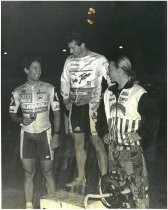 Cycling podium