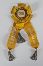 Native Sons of the Golden West ribbon/pin