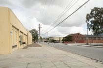 Looking north on South Montgomery Street, Sunlite Baking Co. building on left