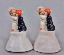 Children and seals salt & pepper shakers