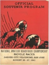 National amateur boardtrack championship bicycle races official souvenir program