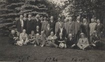 Yale Sheffield School class of 1896 reunion group portrait