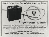 Here's the Machine that Put Bing Crosby on Tape [advertisement, 1948]