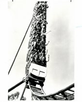 The Tidal Wave roller coaster at Great America