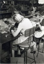 Women assembling radios, Motorola factory