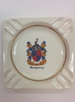 Montgomery family crest ashtray