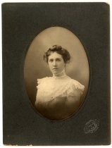 Portrait of unidentified woman