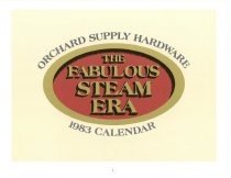 Orchard Supply Hardware calendar