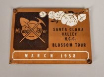 Miner 49'er Santa Clara Valley H.C.C. Blossom Tour