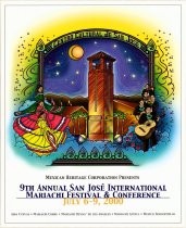 9th Annual San Jose International Mariachi Festival & Conference poster