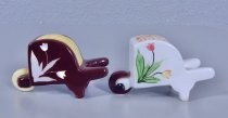 Wheelbarrows salt & pepper shakers