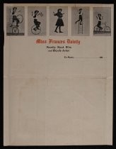 Miss Frances Dainty letterhead