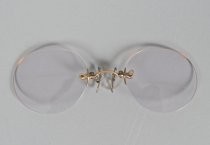 Frameless pince-nez