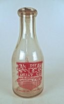 American Dairy Milk milk bottle