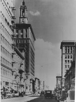 "First St., looking south from Santa Clara, 1940"