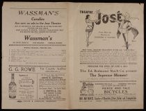 Theatre Jose program week of June 6, 1910