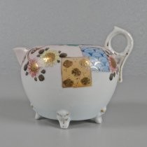 Pitcher with floral design