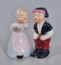 "Swiss Sweethearts" salt & pepper shakers