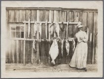 Tillie Brohaska & Catch at Capitola, 1906