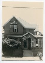 Two-story Victorian house