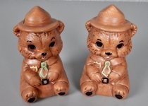 Smokey Bear salt & pepper shakers