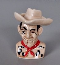 Cowboy salt & pepper shakers