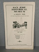 San Jose Historical Museum at Kelley Park sign