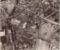 Orchard Supply Hardware San Carlos store, aerial view